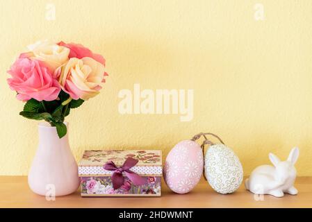 easter, easter decoration, easters, easter decorations Stock Photo