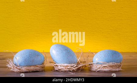 easter nest, easters Stock Photo