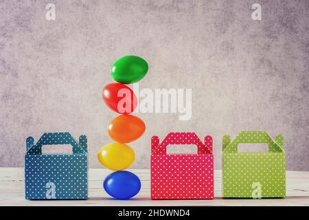 gift, easter gift, gifts, present, easter gifts Stock Photo