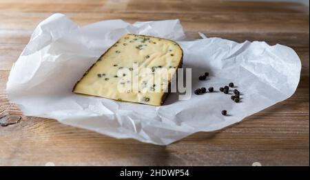 cheese, cheese piece, hard cheese, Pepper cheese, cheeses, cheese pieces, hard cheeses Stock Photo