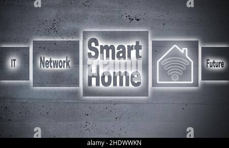 smart home Stock Photo