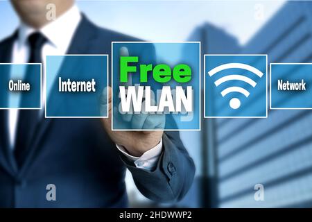 free, wlan, frees, wlans Stock Photo