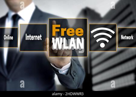 free, wlan, frees, wlans Stock Photo