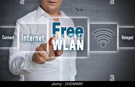 free, wlan, frees, wlans Stock Photo