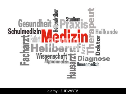 medicine, Word Cloud, medicines Stock Photo