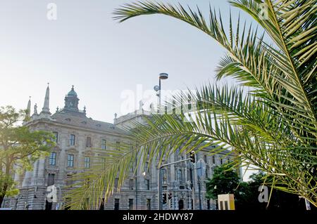 munich, palace of justice, munichs, justice, palace of justices Stock Photo