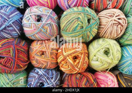 ball of wool, ball of wools Stock Photo