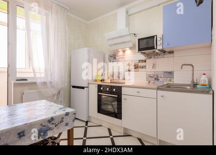 kitchen, domestic kitchen, kitchens, domestic kitchens Stock Photo