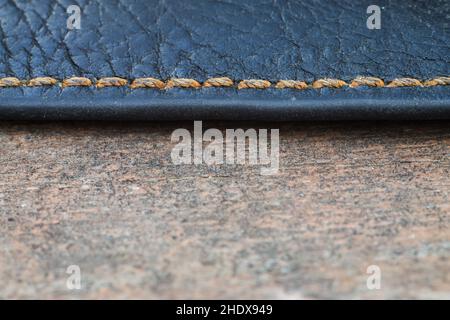 leather, seam, leathers, seams Stock Photo