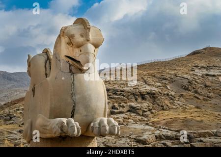 persian, Huma bird, persepolis, persians Stock Photo