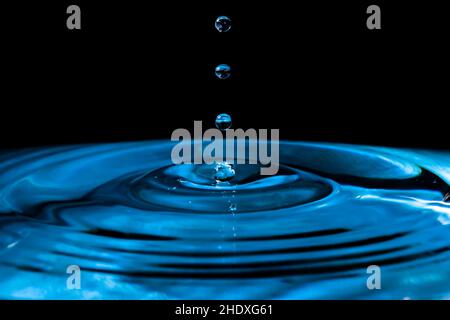 calm, water, waterdrop, quiet, silent, tranquil, drop of water, water drop, waterdrops Stock Photo