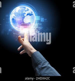 network, online, worldwide, networks, onlines, worldwides Stock Photo