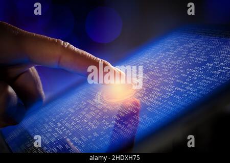 touchscreen, computer technology, matrix, touchscreens, computer technologies, matrixs Stock Photo