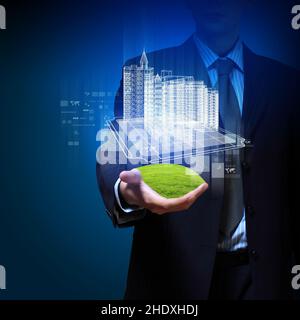 business, property, future, corporate, negocios, properties, aspiration, aspirations, looking forward Stock Photo
