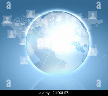 global, internet, web, outsourcing, globals, internets, webs Stock Photo