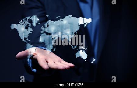 worldwide, globalization, world map, worldwides, globalisation, globalizations, world maps Stock Photo