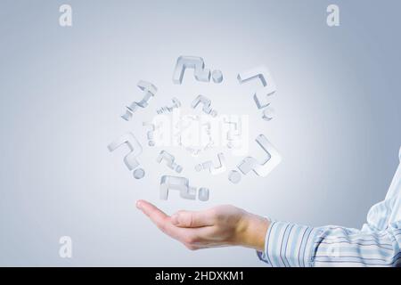 question mark, problem, question, question marks, problems, questions Stock Photo