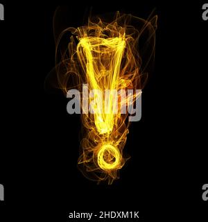 exclamation point, exclamation points Stock Photo