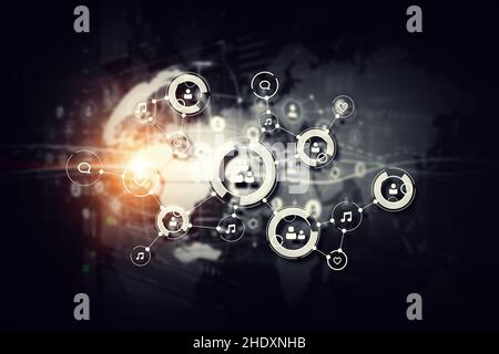 internet, integration, social network, internets, web, integrations Stock Photo