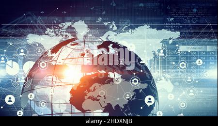 stock exchange, data transfer, world market, stock, stock exchanges, stock market, stocks, trade, data transfers Stock Photo