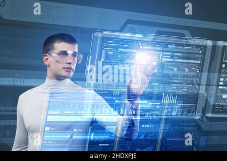 touchscreen, enabling, interface, developers, touchscreens, activate, activating, interfaces Stock Photo