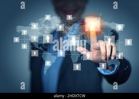 contact, user, social network, contacts Stock Photo