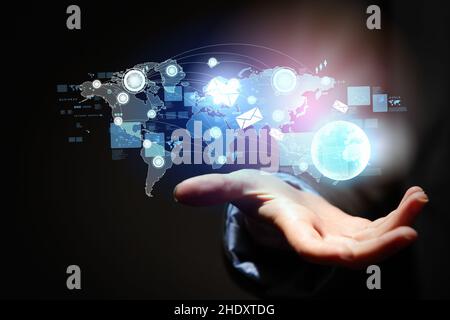 network, worldwide, networks, worldwides Stock Photo