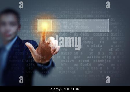 touchscreen, cyberspace, interface, matrix, touchscreens, cyberspaces, interfaces, matrixs Stock Photo