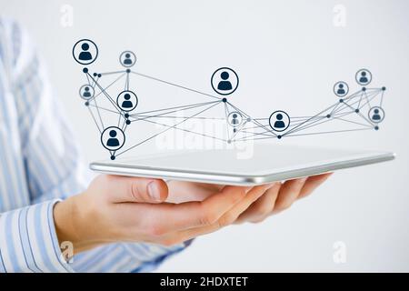 network, contact, networking, networks, contacts Stock Photo