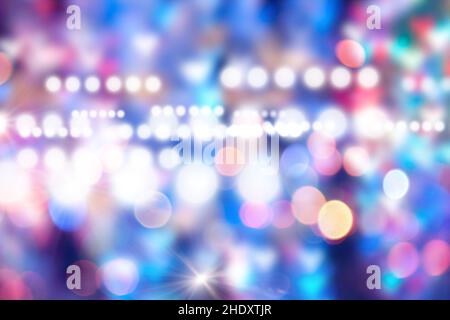 multi colored, blips, bokeh, multi coloreds, bokehs Stock Photo