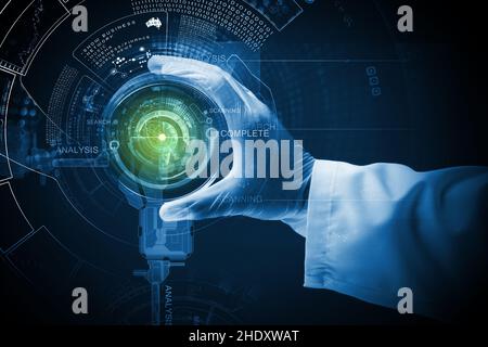 digital, analysis, biochemistry, breeding research, digitals, analyses, biochemistries Stock Photo