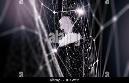 contact, user, social network, contacts Stock Photo