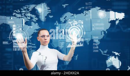 internet, futuristic, touchscreen, cyberspace, enabling, developer, Hightech, internets, web, futuristics, touchscreens, cyberspaces, activate, Stock Photo
