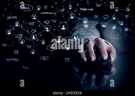 communication, internet, www, online, contact, web, social network, communications, internets, wwws, onlines, contacts, webs Stock Photo