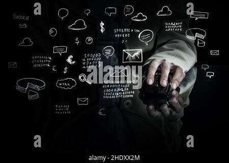 internet, online, email, data communication, web, social network, internets, onlines, emails, data communications, webs Stock Photo