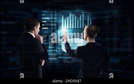 analysis, data, enabling, pie chart, analyses, datas, activate, activating, pie charts Stock Photo