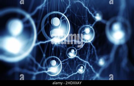 online, contact, user, social network, onlines, contacts Stock Photo