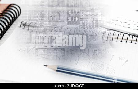 accounting, analysis, data acquisition, analyses, data acquisitions Stock Photo