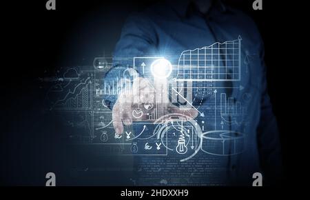data, digital, evaluation, pie chart, datas, digitals, evaluations, pie charts Stock Photo