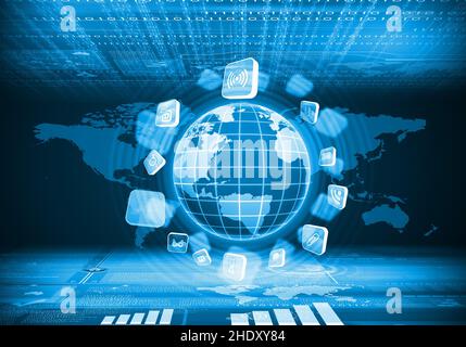 communication, global, digital, internet, communications, globals, digitals, internets, web Stock Photo