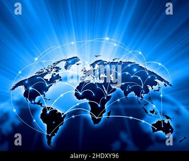 network, www, worldwide, globalization, networks, wwws, worldwides, globalisation, globalizations Stock Photo