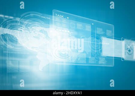 desktop, cyberspace, operating system, desktops, cyberspaces Stock Photo