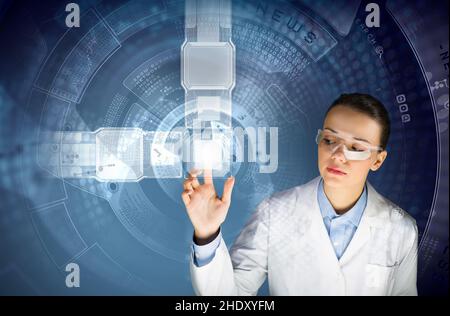digital, touchscreen, medical, control, enabling, digitals, touchscreens, medicals, controls, activate, activating Stock Photo