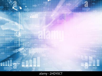 growth, arrow, data, digital, virtual, growths, rise, arrows, datas, digitals, virtuals Stock Photo