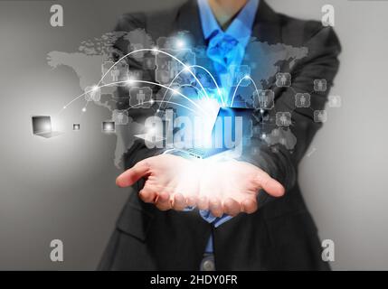 digital, network, networking, digitals, networks Stock Photo