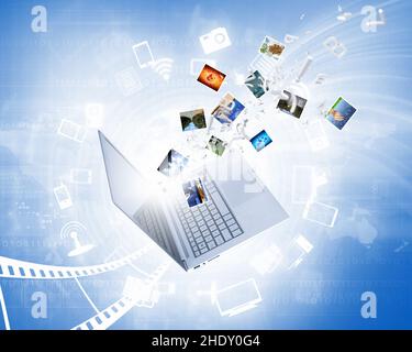 digital, www, multimedia, streaming, digitals, wwws, multimedias Stock Photo