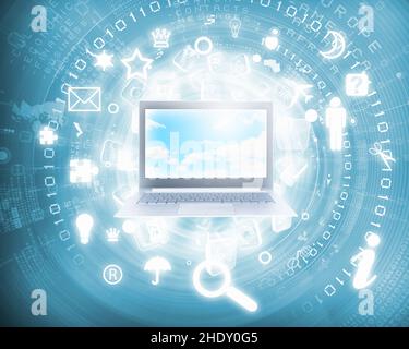 digital, workplace, virtual, digitals, workplaces, workstation, virtuals Stock Photo