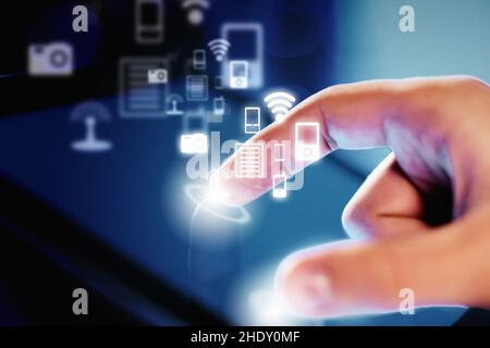 digital, data communication, multimedia, wlan, digitals, datas, multimedias, wlans Stock Photo