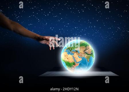 earth, world, climate protection, creation, globe, earths, worlds, change, climate changes, conversion, convert, creations, globes Stock Photo