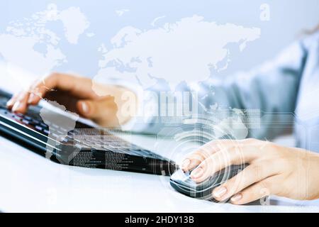 business, keyboard, internet, worldwide, global player, corporate, negocios, keyboards, internets, web, worldwides, global players Stock Photo